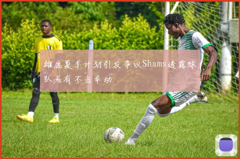 雄鹿夏季计划引发争议Shams透露球队或有不当举动